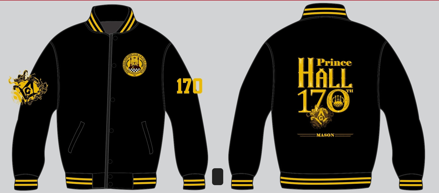 CUSTOM LIGHTWEIGHT VARSITY JACKET - LIMITED EDITION 170TH ANNIVERSARY DESIGN